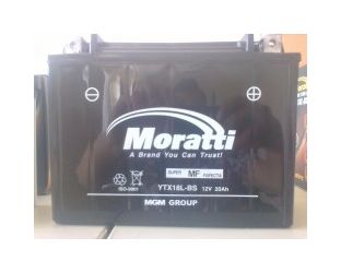 Аккумулятор Moratti 12V 20A сух.зар.с/эл.( YTX18L-BS )